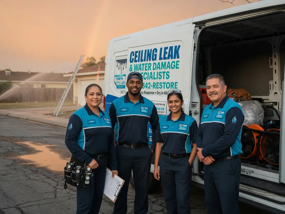 Ceiling Leak Cleanup company in Gene Autry, OK
