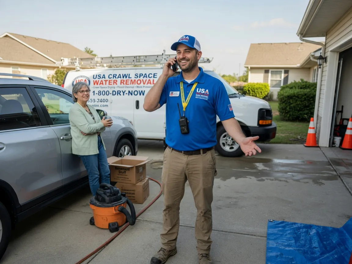 Crawl Space Water Removal Gene Autry, OK FAQs